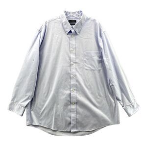 Lauren Ralph Lauren Dress Shirt Mens XL Blue Preppy Black Label Corp core Formal